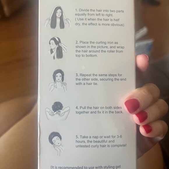 Heatless Hair Curler,Heatless Curling Rod Headband,No Heat Curling Headband,Hair - Picture 15 of 16